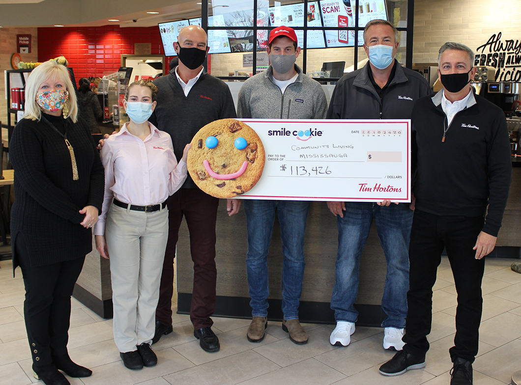 Smile Cookie Campaign $113,426 – Community Living Mississauga